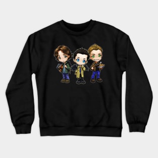 Chibi Team Free Will Crewneck Sweatshirt